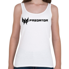 PRINTFASHION Ace Predator logo - Női atléta - Fehér női trikó