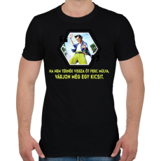 PRINTFASHION Ace Ventura - Férfi póló - Fekete