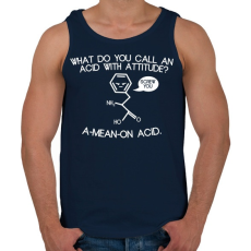 PRINTFASHION ACID - Férfi atléta - Sötétkék
