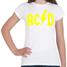 PRINTFASHION ACID - Női póló - Fehér