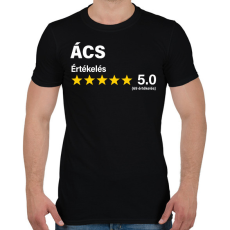 PRINTFASHION Ács Értékelés ***** 5.0 (69 értékelés) - Férfi póló - Fekete
