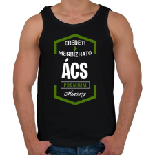 PRINTFASHION Ács prémium minőség - Férfi atléta - Fekete atléta, trikó