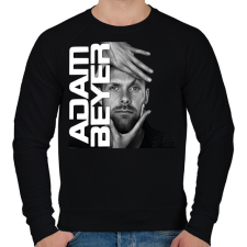 PRINTFASHION Adam Beyer dj - Férfi pulóver - Fekete férfi pulóver, kardigán