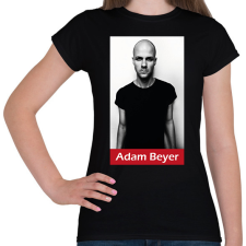 PRINTFASHION Adam Beyer - Női póló - Fekete női póló