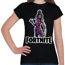 PRINTFASHION Adanna of the deep - fortnite - Női póló - Fekete női póló
