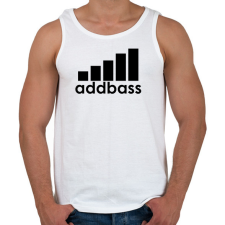 PRINTFASHION Addbass - Parody - Férfi atléta - Fehér atléta, trikó