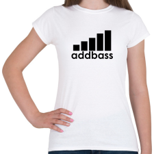 PRINTFASHION Addbass - Parody - Női póló - Fehér női póló