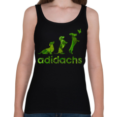 PRINTFASHION Adidachs #1 - Női atléta - Fekete