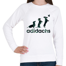 PRINTFASHION Adidachs #2 - Női pulóver - Fehér