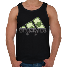 PRINTFASHION adidas anyagias - Férfi atléta - Fekete atléta, trikó