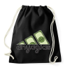 PRINTFASHION adidas anyagias - Sportzsák, Tornazsák - Fekete