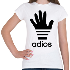 PRINTFASHION Adios paródia - Női póló - Fehér női póló