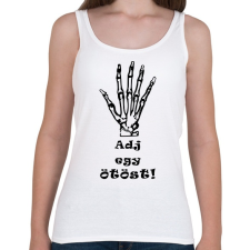 PRINTFASHION Adj egy ötöst! - Női atléta - Fehér női felső