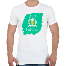 PRINTFASHION Adn Pub Quiz - Férfi póló - Fehér férfi póló