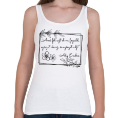 PRINTFASHION Ady Endre idézet - Női atléta - Fehér
