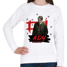 PRINTFASHION Ady Endre - Női pulóver - Fehér