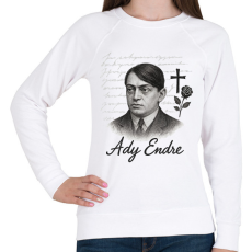 PRINTFASHION ady endre - Női pulóver - Fehér
