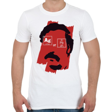 PRINTFASHION Ag or Pb?  - Férfi póló - Fehér