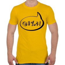 PRINTFASHION agrrr-black - Férfi póló - Sárga férfi póló