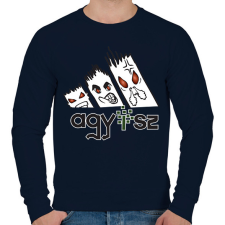 PRINTFASHION agy..érgörcs adidas 2 - Férfi pulóver - Sötétkék férfi pulóver, kardigán