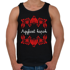 PRINTFASHION Agyfaszt kapok - Férfi atléta - Fekete