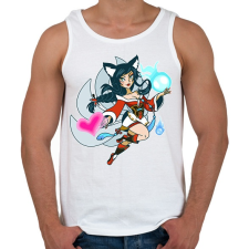 PRINTFASHION Ahri - Férfi atléta - Fehér atléta, trikó