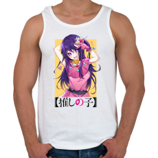 PRINTFASHION Ai Hoshino - Férfi atléta - Fehér