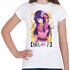 PRINTFASHION Ai Hoshino - Női póló - Fehér