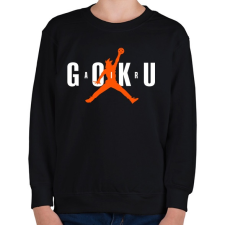 PRINTFASHION AIR GOKU - Gyerek pulóver - Fekete gyerek pulóver, kardigán