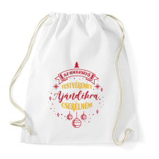 PRINTFASHION Ajándékra cserélném - Sportzsák, Tornazsák - Fehér tornazsák
