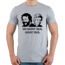 PRINTFASHION Aki barátot talál, kincset talál. - Férfi póló - Sport szürke