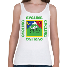 PRINTFASHION Albert Hofmann - Cycling - Női atléta - Fehér női trikó