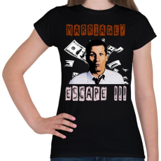 PRINTFASHION albundy - Női póló - Fekete