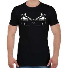 PRINTFASHION ALFA - Férfi póló - Fekete férfi póló