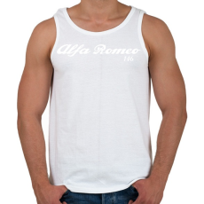 PRINTFASHION Alfa romeo 146  - Férfi atléta - Fehér