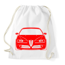 PRINTFASHION Alfa Romeo 147 05 - Sportzsák, Tornazsák - Fehér tornazsák