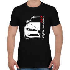 PRINTFASHION Alfa Romeo 159 001 - Férfi póló - Fekete férfi póló