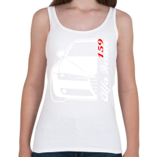PRINTFASHION Alfa Romeo 159 001 - Női atléta - Fehér