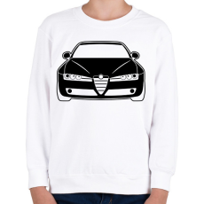 PRINTFASHION Alfa Romeo 159 003 - Gyerek pulóver - Fehér