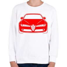 PRINTFASHION Alfa Romeo 159 005 - Gyerek pulóver - Fehér