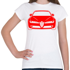 PRINTFASHION Alfa Romeo 159 005 - Női póló - Fehér