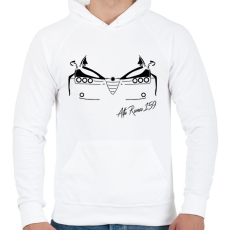 PRINTFASHION Alfa Romeo 159 03 - Férfi kapucnis pulóver - Fehér