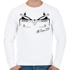 PRINTFASHION Alfa Romeo 159 03 - Férfi pulóver - Fehér férfi pulóver, kardigán