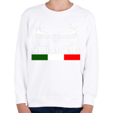PRINTFASHION alfa romeo 159 - Gyerek pulóver - Fehér