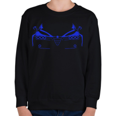 PRINTFASHION Alfa Romeo 159 kék - Gyerek pulóver - Fekete