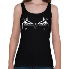 PRINTFASHION Alfa romeo 159 - Női atléta - Fekete