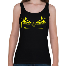 PRINTFASHION Alfa Romeo 159 sárga - Női atléta - Fekete