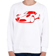 PRINTFASHION Alfa Romeo 8c 02 - Gyerek pulóver - Fehér
