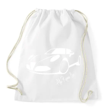 PRINTFASHION Alfa Romeo 8c  - Sportzsák, Tornazsák - Fehér tornazsák
