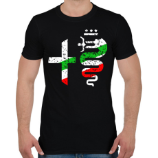PRINTFASHION Alfa Romeo - Férfi póló - Fekete